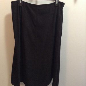 Black Orvis a-line skirt size 12